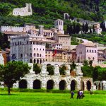 visite guidée de Gubbio théâtre romain