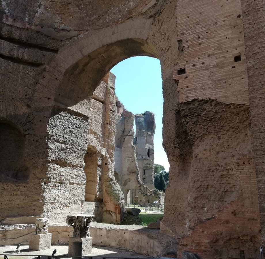 visite des thermes de Caracalla