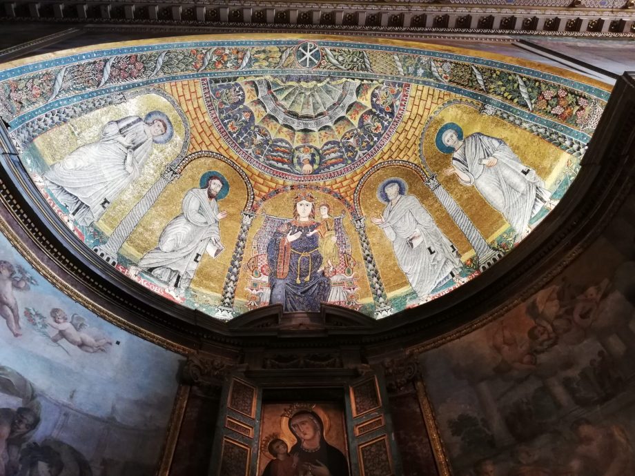 mosaiques dans les églises de Rome