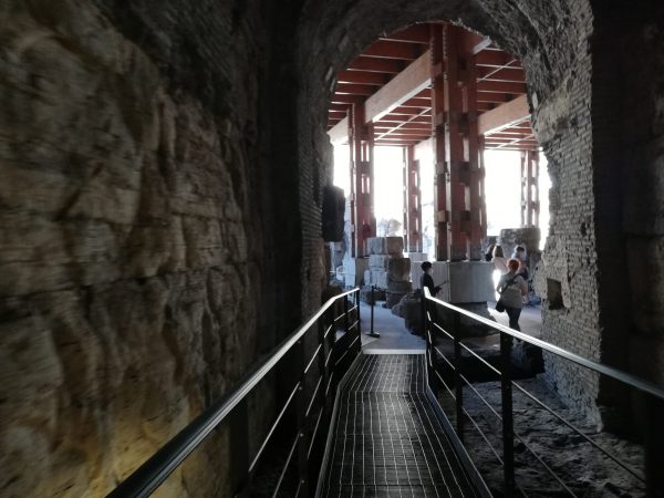 visiter les souterrains du Colisée